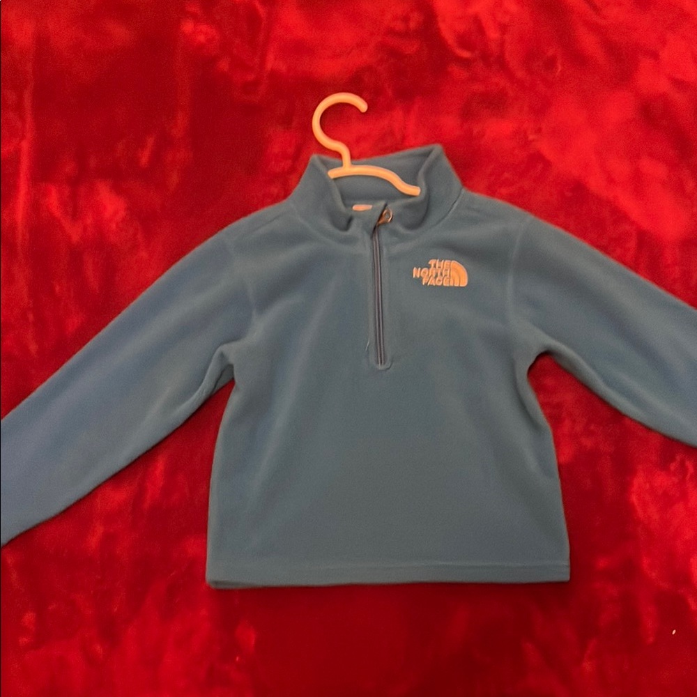 The North Face Light Blue Fleece Jacket